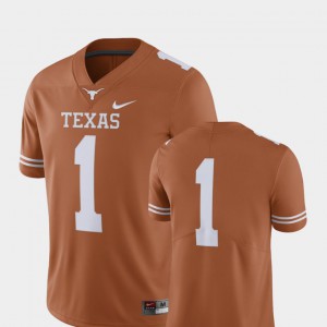 College Football Limited Texas Jersey Texas Orange #1 For Men 247809-459