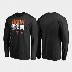Texas T-Shirt Black Endaround Long Sleeve For Men 2019 Sugar Bowl Champions 500766-721