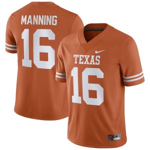 Texas Orange Arch Manning Men's #16 Texas Jersey 887074-261