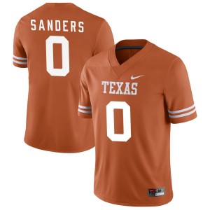 Texas Orange Ja'Tavion Sanders Men #0 Texas Jersey 276543-748