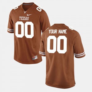 College Football Texas Custom Jerseys Orange #00 Men's 216993-618